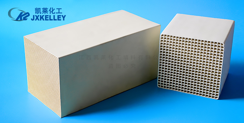 Honeycomb ceramic heat accumul